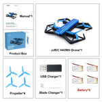 In Stock! JJRC H43WH WIFI FPV With 720P Camera High Hold Mode Foldable Arm RC Quadcopter Drone Helicopter Toys VS JJRC H37 H43