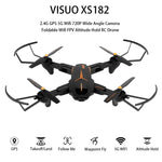 VISUO XS812 GPS 5G WiFi FPV 2MP/5MP HD Camera 15mins Flight Time Altitude Hold Mode Foldable RC Drone Quadcopter RTF