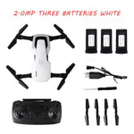 Realacc JD-23 JD23 Wifi FPV 0.3MP / 2.0MP Camera APP Control Headless Mode Foldable Arm Brushless RC Drone Quadcopter VS JD20S