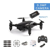 LF606 Mini Drone Quadcopter Foldable RC Drones Without Camera FPV camera HD Altitude Hold Drone Children Kid Toys RC Helicopter