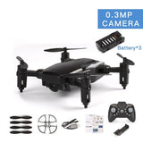 LF606 Mini Drone Quadcopter Foldable RC Drones Without Camera FPV camera HD Altitude Hold Drone Children Kid Toys RC Helicopter