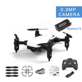 LF606 Mini Drone Quadcopter Foldable RC Drones Without Camera FPV camera HD Altitude Hold Drone Children Kid Toys RC Helicopter